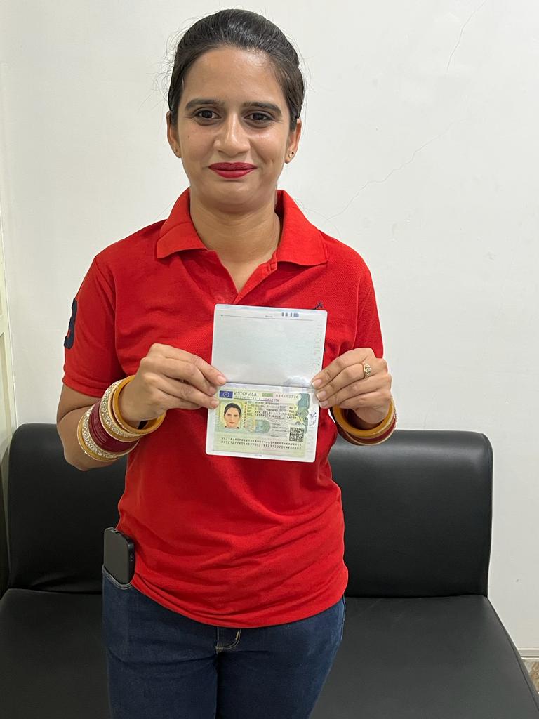 Mrs. Jaspreet Kaur Italian Spouse Visa